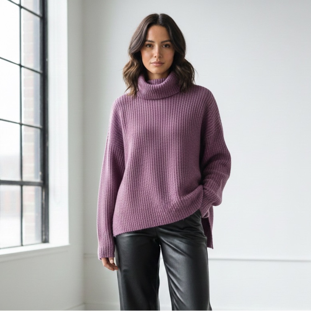 Sonoma Women's Lavender Knit Sweater